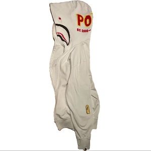 Bape Zip-Up Jacket white size medium